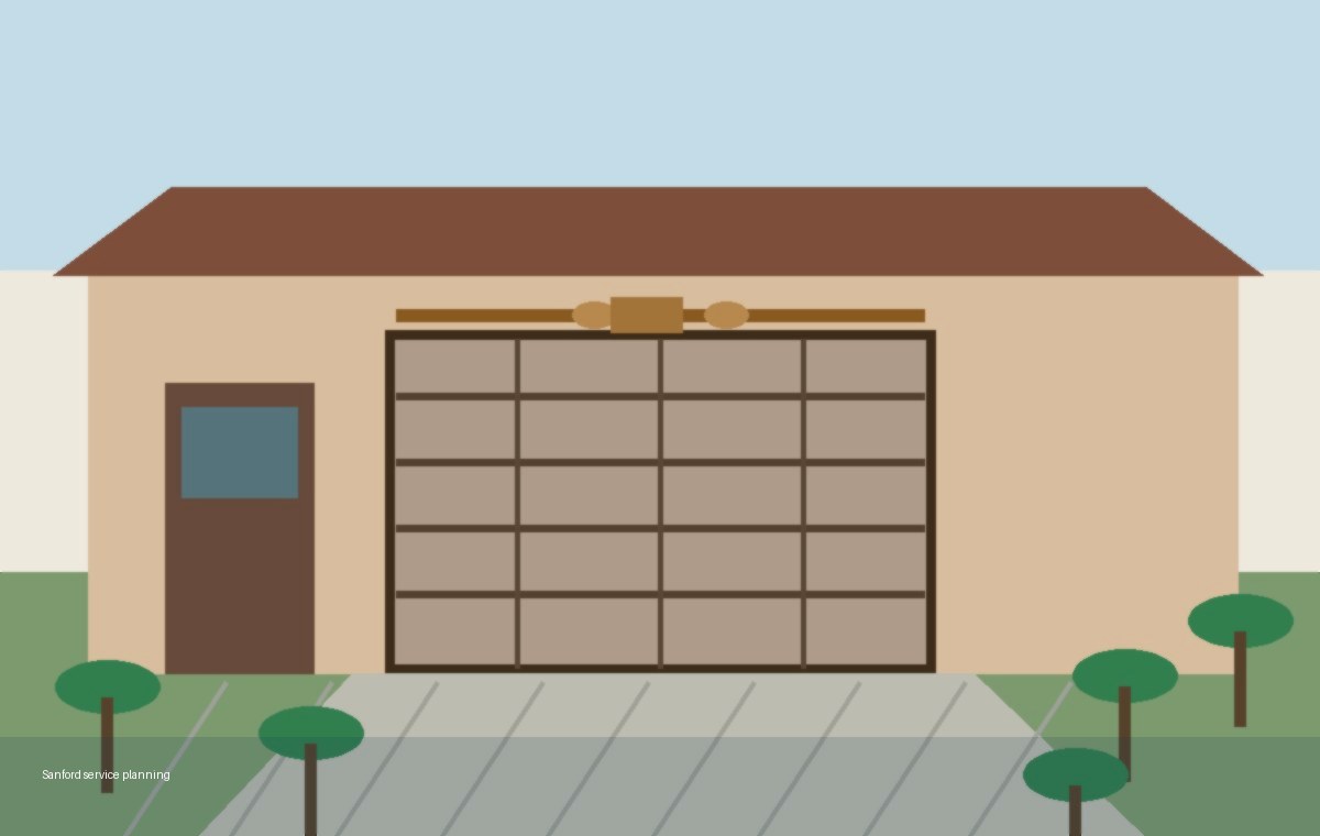 Roller and track repair planning for a Stafford garage door