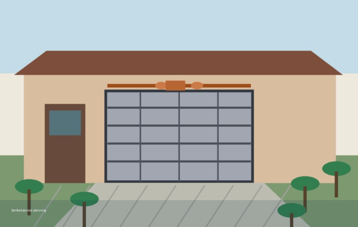 Garage door torsion spring gap check at a Sugar Land home